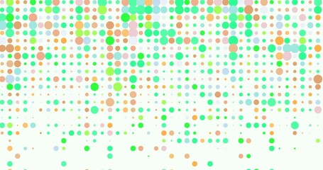 abstract background with color dots