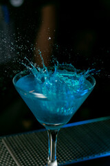 martini blue