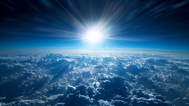 Ozone layer protection efforts mend the sky, shielding life on Earth ,high resulution,clean sharp focus