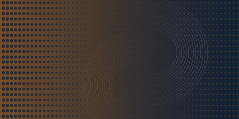 Dynamic abstract vector background spiral sound wave rhythm lines and modern dots.