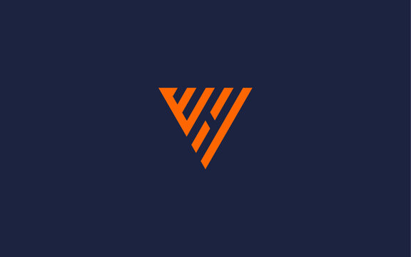 letter wh or hw logo icon design vector design template inspiration