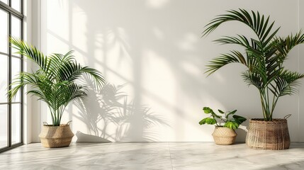 Fototapeta premium Modern Living Room, Generative AI