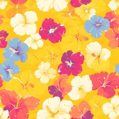 Fototapeta premium Vibrant Harmony A Diverse Spectrum of Intense Colors in Perfect Balance