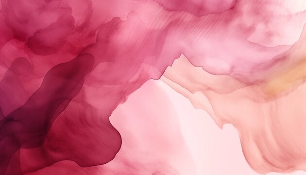 abstract pink red watercolor abackground