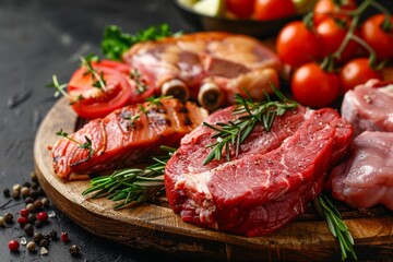 Food, Seafood and Meats, Closeup