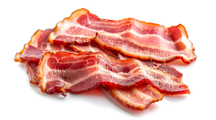 Obraz premium slices of bacon , generative ai