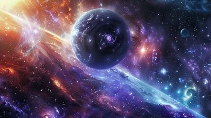 space galaxy in space