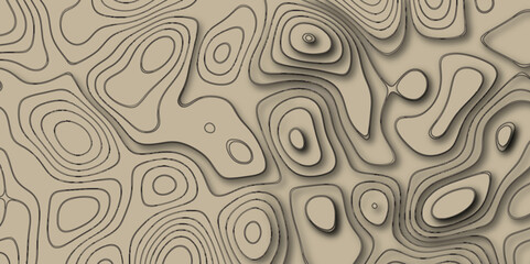 Modern Panorama view gradient multicolor wave curve lines banner background design. Contour Map Subtle White Vector. topography map on land vector terrain illustration. Line art wavy seamless pattern.