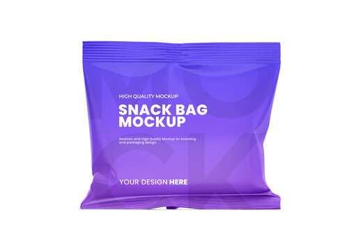 Snack Bag Mockup