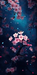 Twilight Elegance: Admiring Celestial Night Blossoms