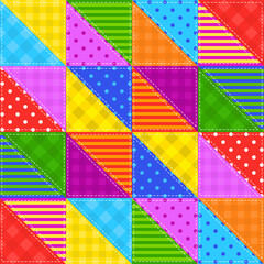patchwork background with different patterns	