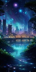 Magical City of Fireflies: A Nighttime Spectacle