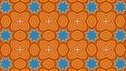 aboriginal style pattern 11