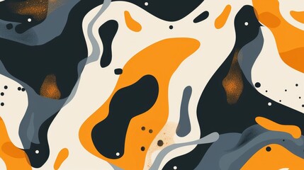 Naklejka premium Simple Color Abstract Pattern Design