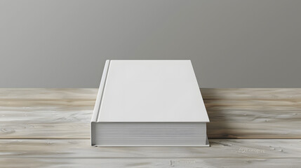 mockup for the presentation of the Book. White realistic blank of A4 and A5 catalog
