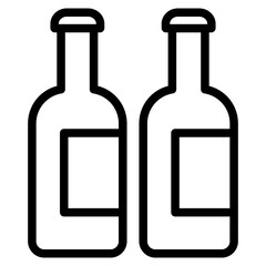 alcoholic bottle icon
