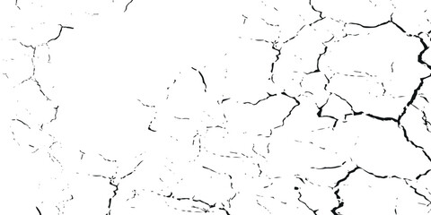 Fototapeta premium Cracked wall. vector illustration eps 10