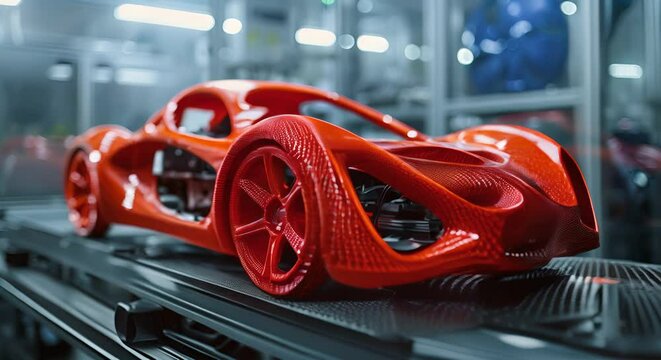 3D printing in automotive manufacturing, customized cars, industry shift