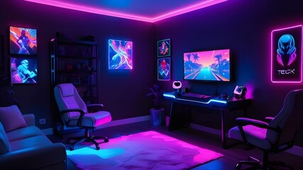 Crafting Creativity Welcome to Your Gaming Room Wonderland