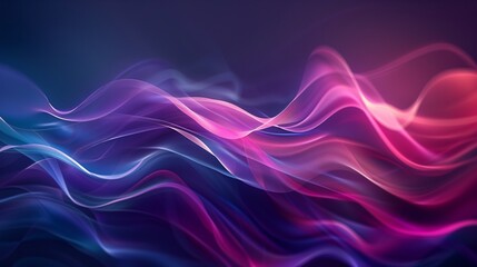 Abstract Fluid Art in Pink and Blue Hues.
