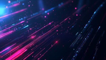 Fototapeta premium abstract technological lines for background wallpaper 