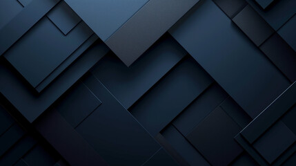Fototapeta na wymiar Modern black blue abstract background. Minimal. Color gradient. Dark. Web banner. Geometric shape. 3d effect. Lines stripes triangles. Design. Futuristic. Cut paper or metal effect. Luxury. Premium.