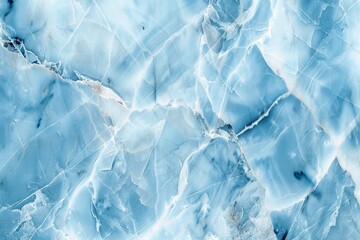 Obraz premium Light blue marble background top view Generative AI
