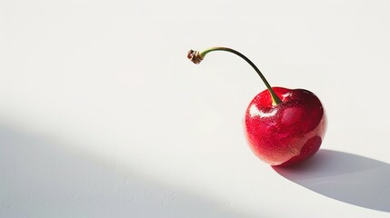 Cherry isolated on white background