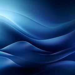 Abstract blue background with some smooth lines in it