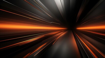 Futuristic speed motion on the road with motion blur