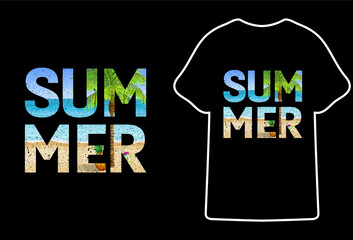 Summer T Shirt Design.t-shirt design vector