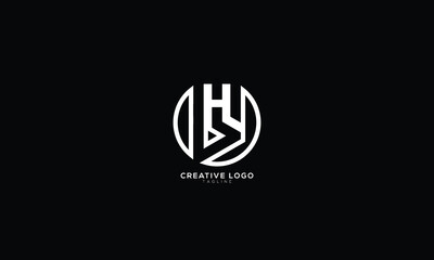 HO HDO Abstract initial monogram letter alphabet logo design