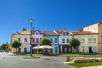 Street in Kezmarok, Slovakia