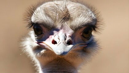An-Ostrich-With-Its-Head-Tucked-Under-Its-Wing-