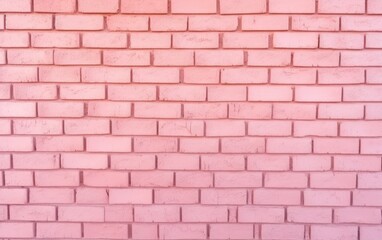 Fototapeta premium Pink brick wall texture for background use