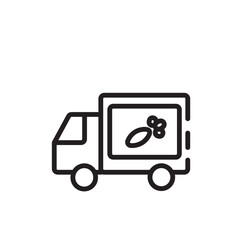 Industry Chain Supply Line Icon