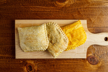 Jamaican beef and vegetable patties