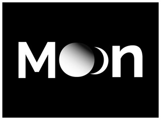 Crescent moon icon vector can be used for moon font,Moon logo vector design template,Illustration simple yet evocative depiction of the lunar phase,Moon logo vector  simple moon logo design template
