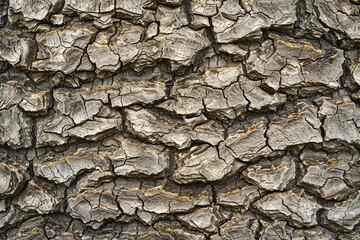 Oaks textured bark weaves a tale of resilience weathered yet strong