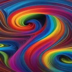 Obraz premium Abstract Rainbow Color background