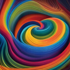 Abstract Rainbow Color background