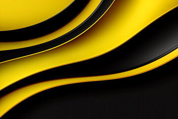 A black and yellow striped background with a black and yellow line