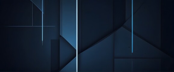 Dark blue abstract background with modern geometric overlay. Perfect for banners, covers, posters, and websites