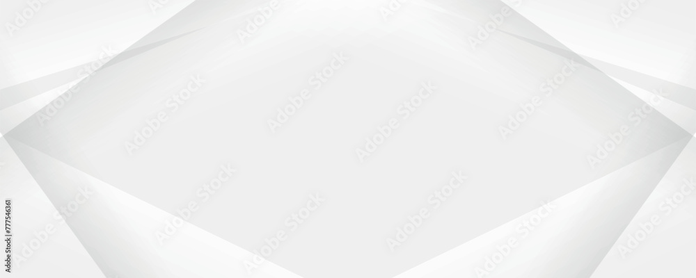 Poster Gray and white diagonal line architecture. Abstract background with white and gray and geometric style