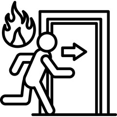 Fire Escape Icon