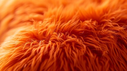 an image using Pillow, highlighting the trendy color orange Fuzz, selective focus, and copy space attractive look