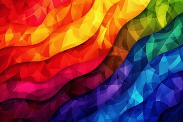 Abstract background of pride colors for queer Pride Month in June, LGBTQIA+-pride or LGBT pride, queer flag, background for lesbian, gay, transgender, queer, intersex, agender, asexual, non binary - obrazy, fototapety, plakaty