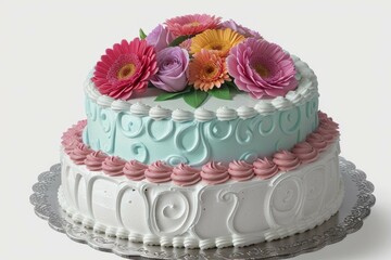 Petals and Pastries: Spring Cake Delight