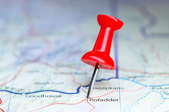 Pofadder, South Africa pin on map
