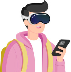 virtual reality design, Illustration, Virtual reality